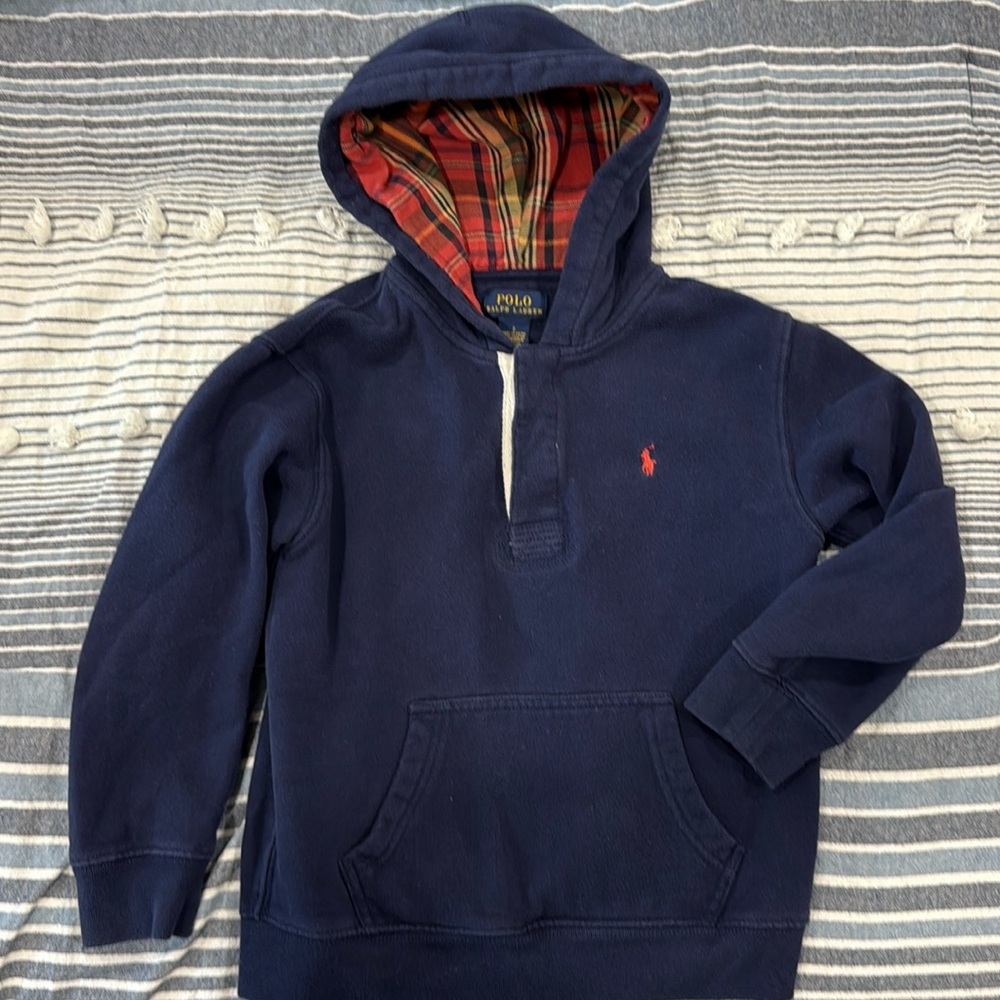 Polo Ralph Lauren Button Neck Hoodie